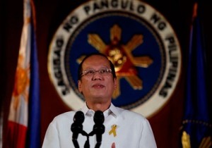 Pres. Aquino declares that the situation in Tacloban is under control amid reports of massive looting .