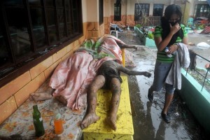 Approximately 10 thousand individuals are feared dead in Tacloban City, province of Leyte