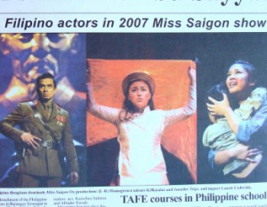 Miss Saigon Filipino casts