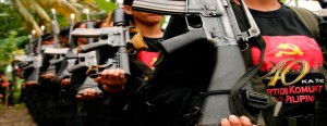 NPA rebels in the Philippines