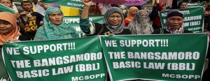 Muslims rally in support of the Bangsamoro Basic Law 