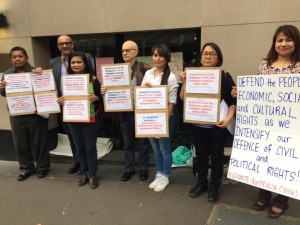 Migrante protest in Sydney